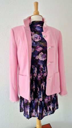JACKE 38 M GELCO ROSA BLAZER,  TOP ZU JEANS KLEID ROCK PULLI