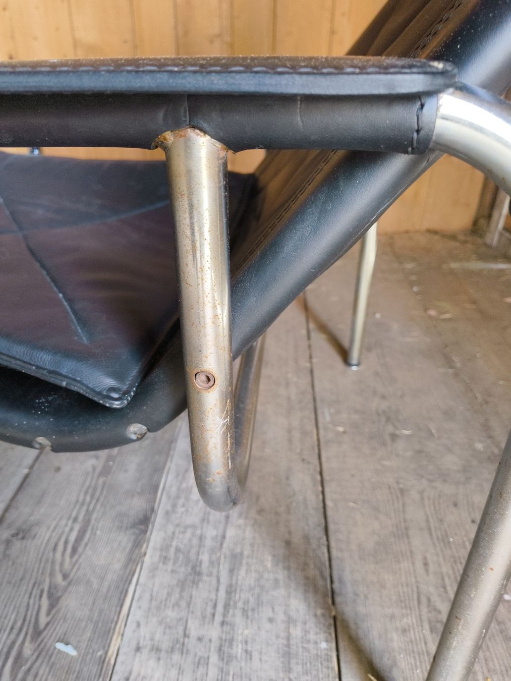 Eichenberger Sessel: Eichenberger Strässle Hochlehner Sessel Leder Schwarz – Gebraucht aus stettlen von VintageBern_ch 1