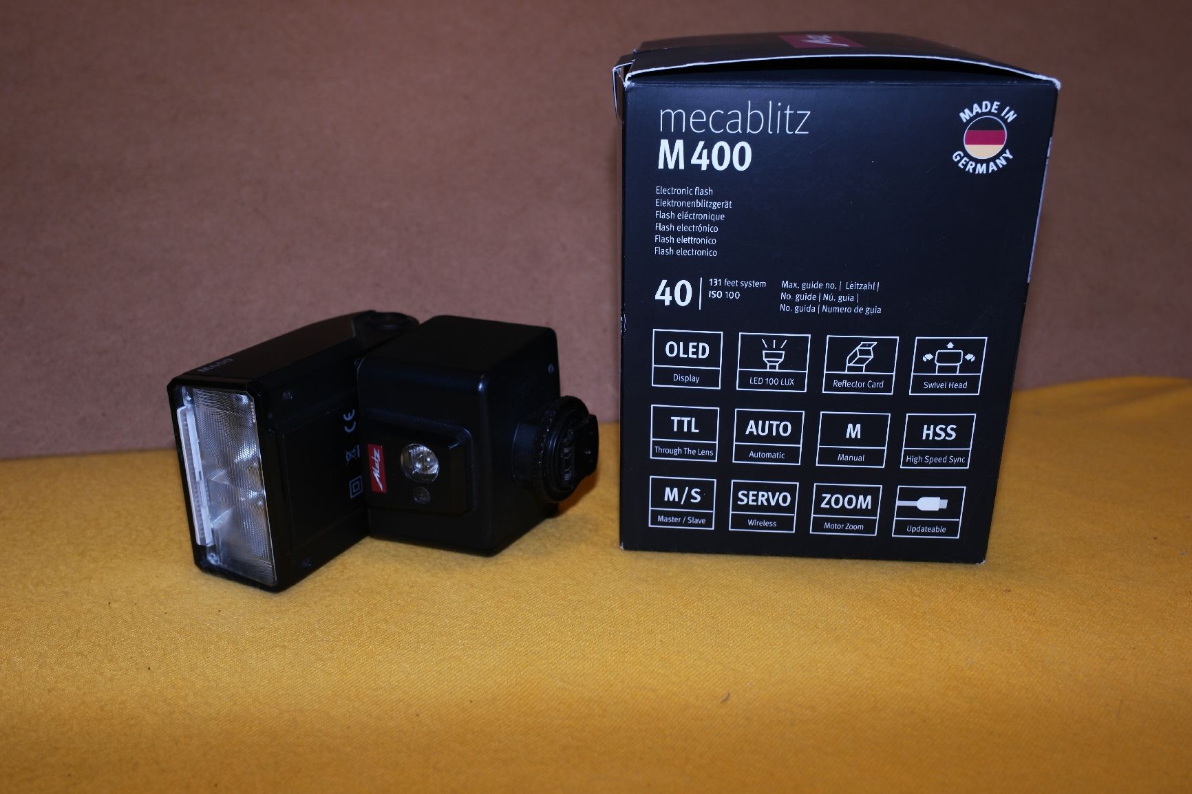 Mecablitz Flash: Metz Blitz M 400 für Sony – Nuovo (secondo la descrizione) da Winterthur venduto da ray24