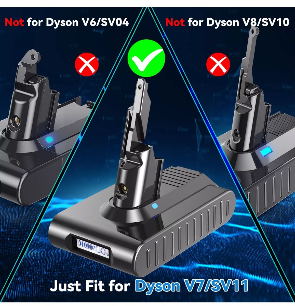 Dyson Aspirapolveri & Accessori: Akku Dyson V7 Led Anzeige + Pre und Postfilter – Nuovo e nell'imballaggio originale da Amriswil venduto da JaJa-Express 2