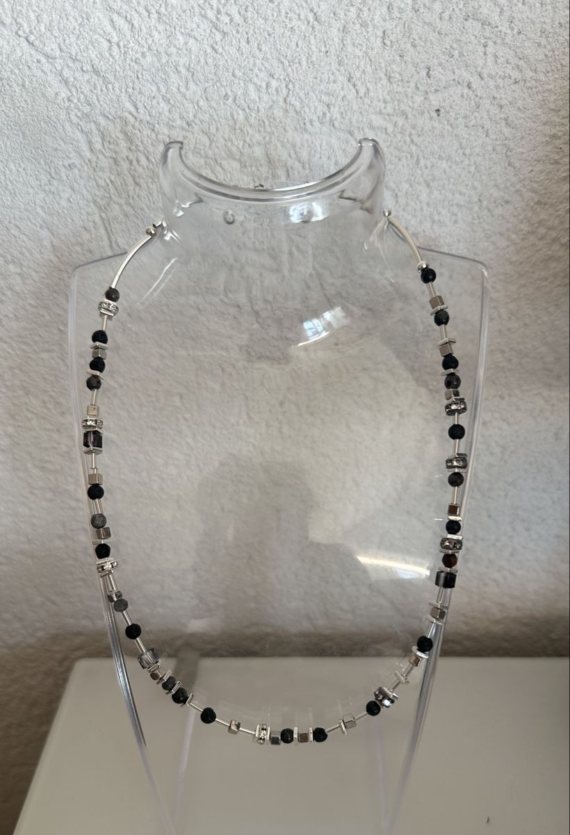 Ketten: Halskette mit steinen und Silber – Neu und originalverpackt aus Niederglatt ZH von Silberschmuck-design 1