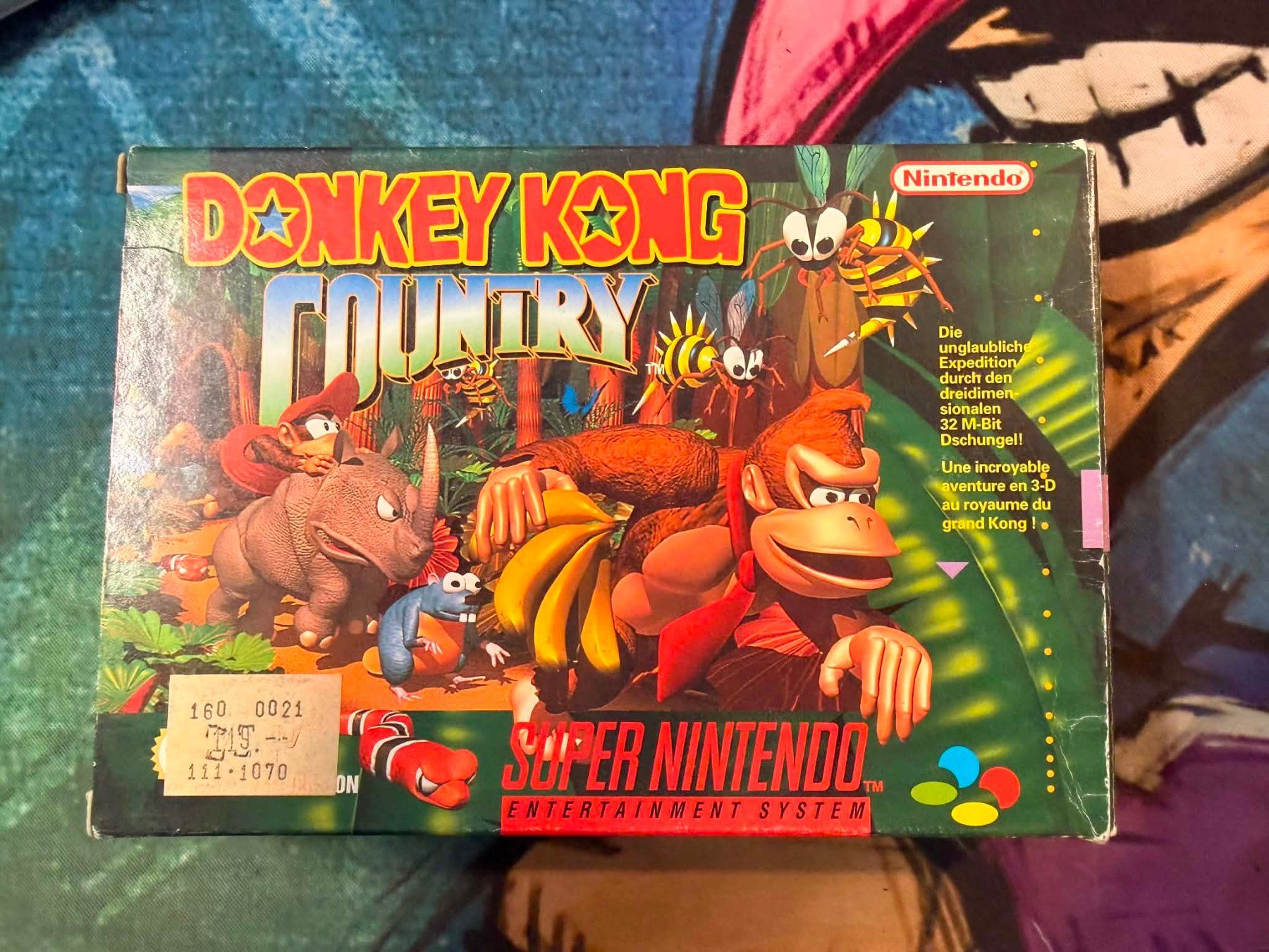Nintendo Giochi: Donkey Kong Country Super Nintendo – Usato da Giubiasco venduto da Ticinerd