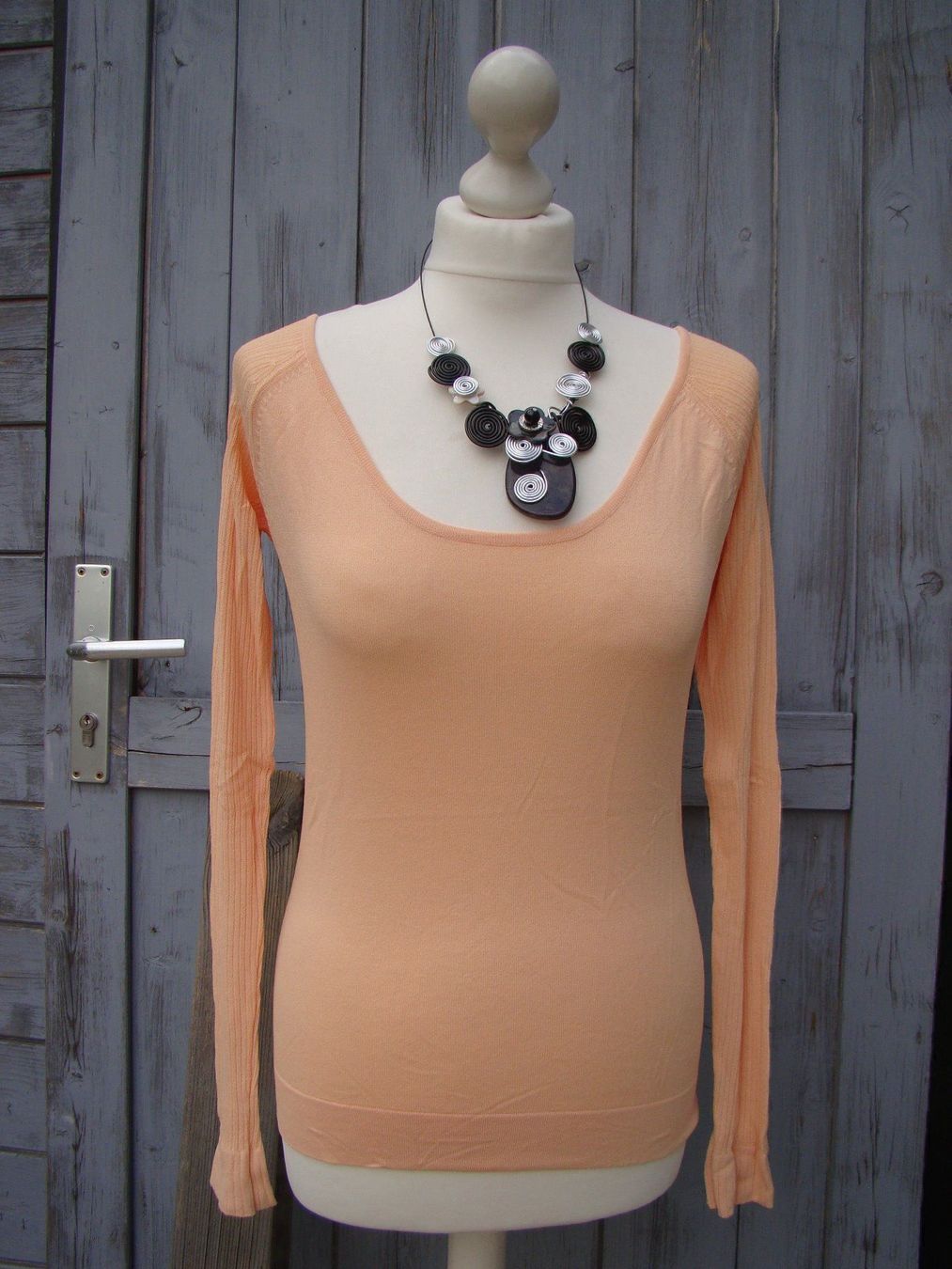 Maglioni & Felpe: Pull couleur abricot PRIORITY, taille 38, NEUF – Nuovo (secondo la descrizione) da Agiez venduto da chouchanelle 6