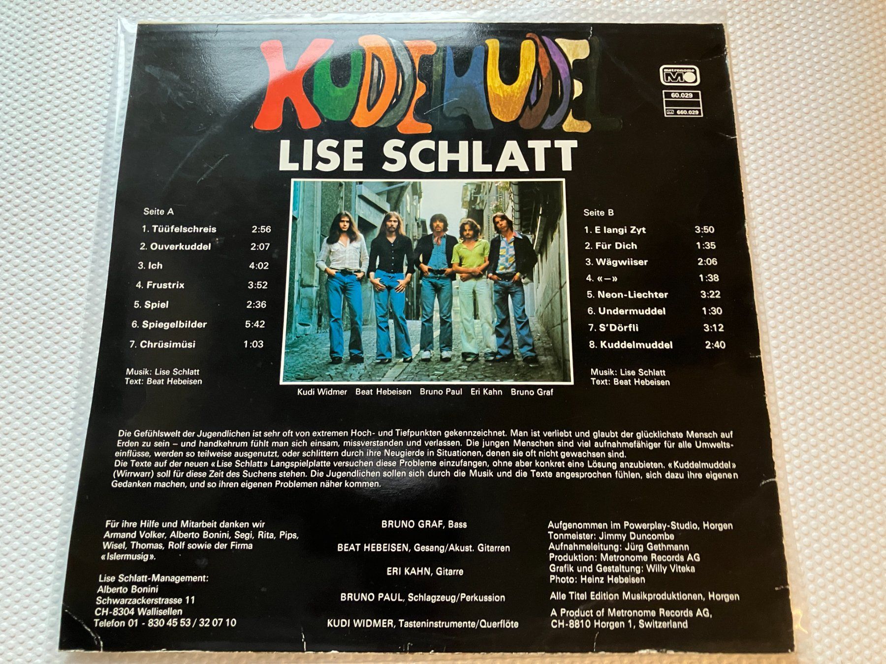 Schallplatten: Lise Schlatt – Gebraucht aus Aarwangen von Jukebox3 2