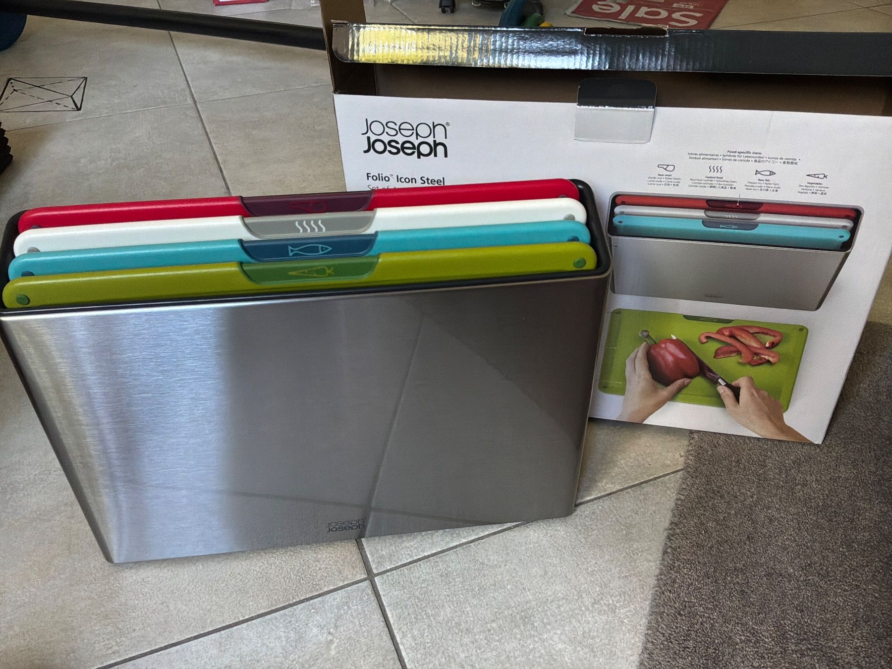 Joseph Joseph Elettrodomestici da cucina: JOSEPH JOSEPH Folio Icon Steel – Nuovo e nell'imballaggio originale da Glattfelden venduto da Danshari
