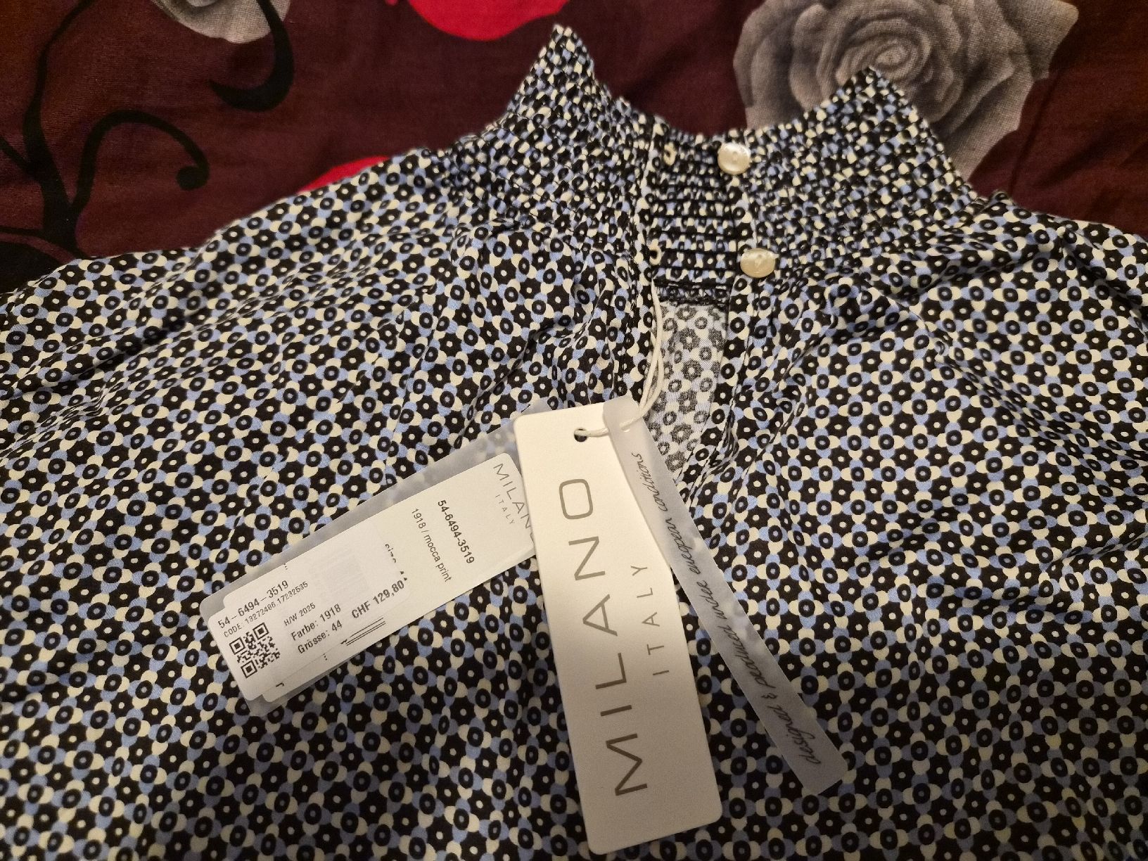 Camicette: Milano Italy  Bluse gr 44 neu – Nuovo e nell'imballaggio originale da Dietikon venduto da Eleda 2