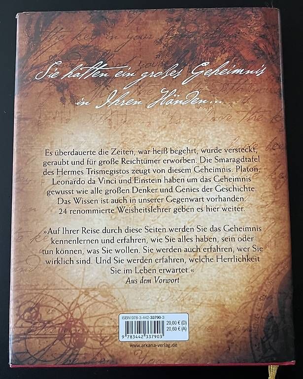 Libri: The Secret - Das Geheimnis – Nuovo (secondo la descrizione) da Wallisellen venduto da dpn_zlh9 1
