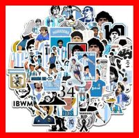 Diego Armando Maradona Soccer Argentinien WM Hand Stickerset
