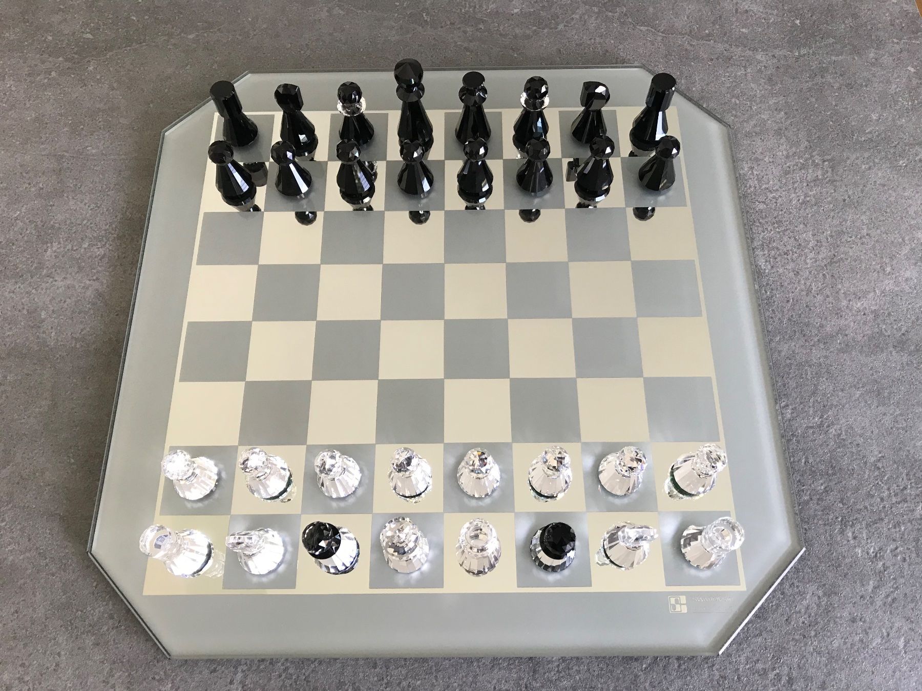 Giochi: Swarovski - Jeu d’échecs – Usato da Locarno venduto da Michel840211 1