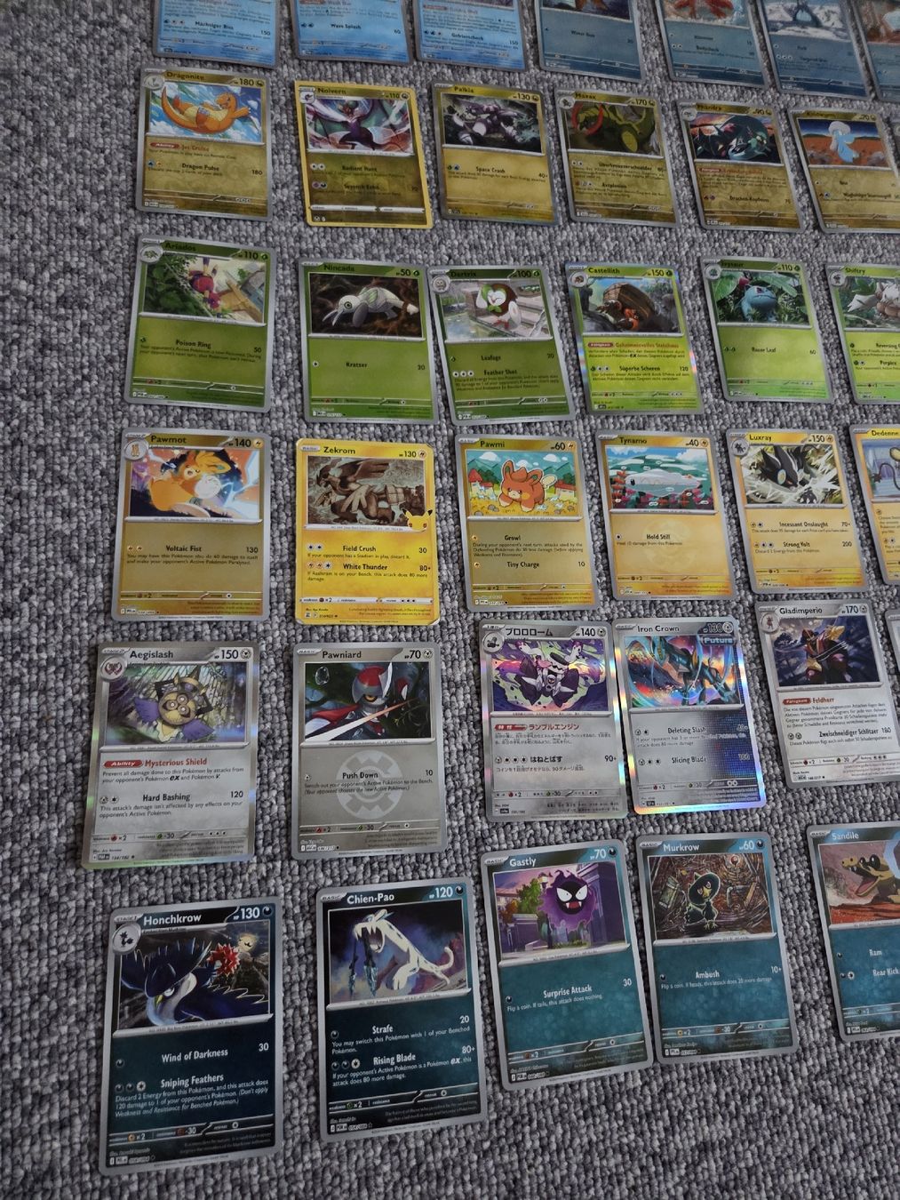 Pokémon Sammelbilder & Trading cards: 100 Pokemon Karten glänzend shiny – Gebraucht aus Oberuzwil von Umlobo 1