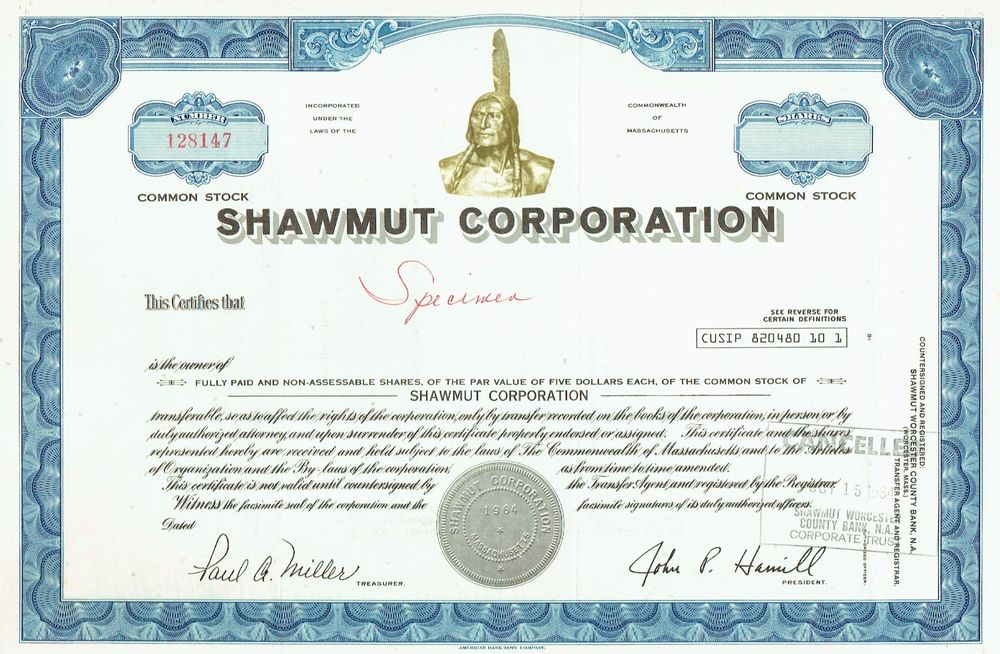 Shawmut Corporation (Gebraucht) in Ittigen für CHF 5 – mit Lieferung ...