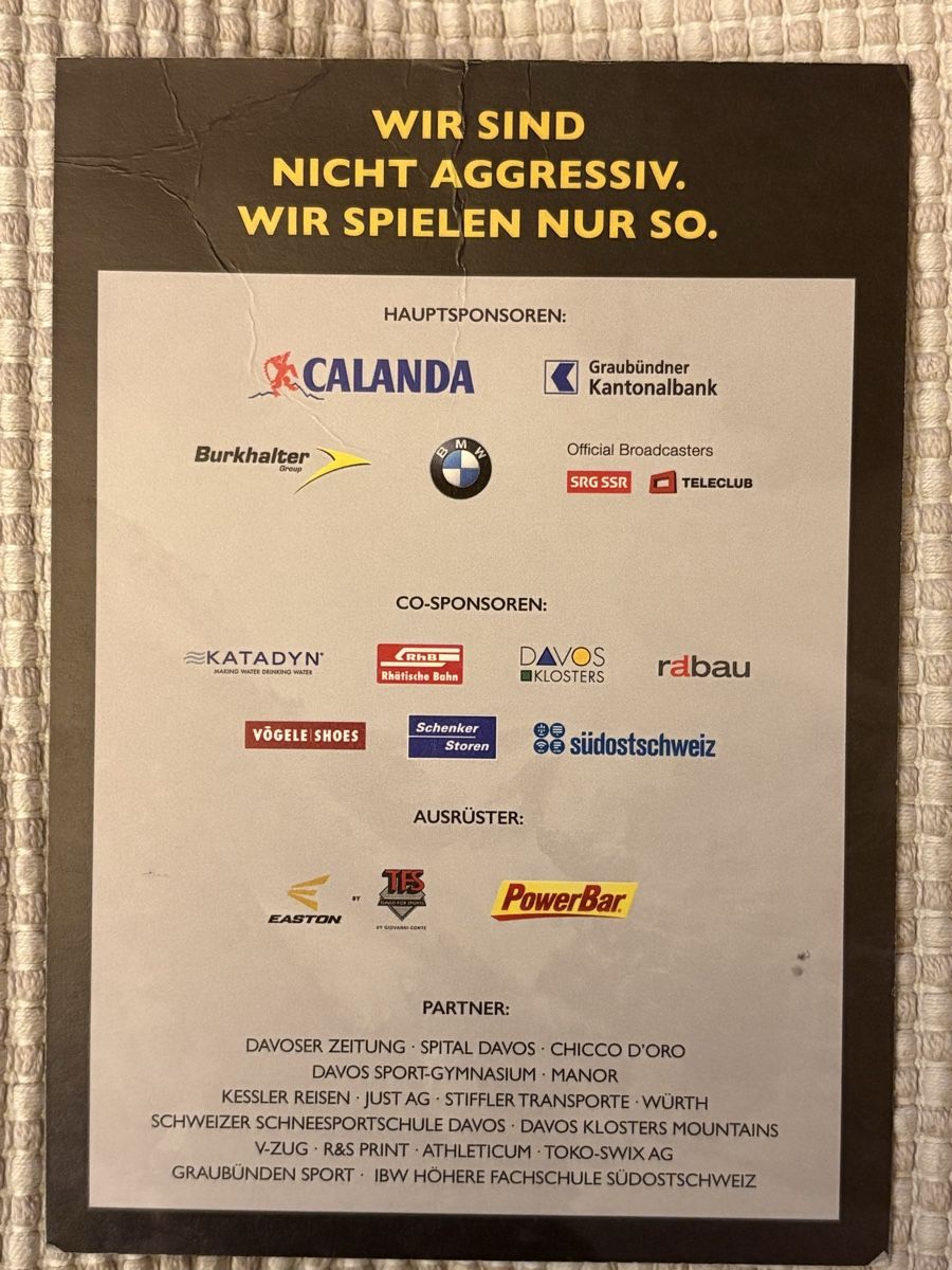 Autografi: AK Autogramm / HCD Eishokey / Dino Wieser – Usato da Rümlang venduto da Kartenpost1 1