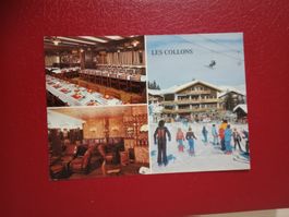 Les Collons VS mehrbildrig Skilift Restaurant Le Sporting