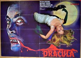 Dracula - Chr. Lee - A0 quer Plakat