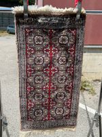 Pakistan 90x47cm Teppich handgeknüpft sauber