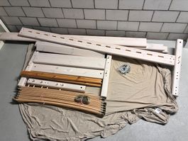 Flexa Classic Bett weiss, 90x200 cm, ohne Erhöhung/Leiter/Ma