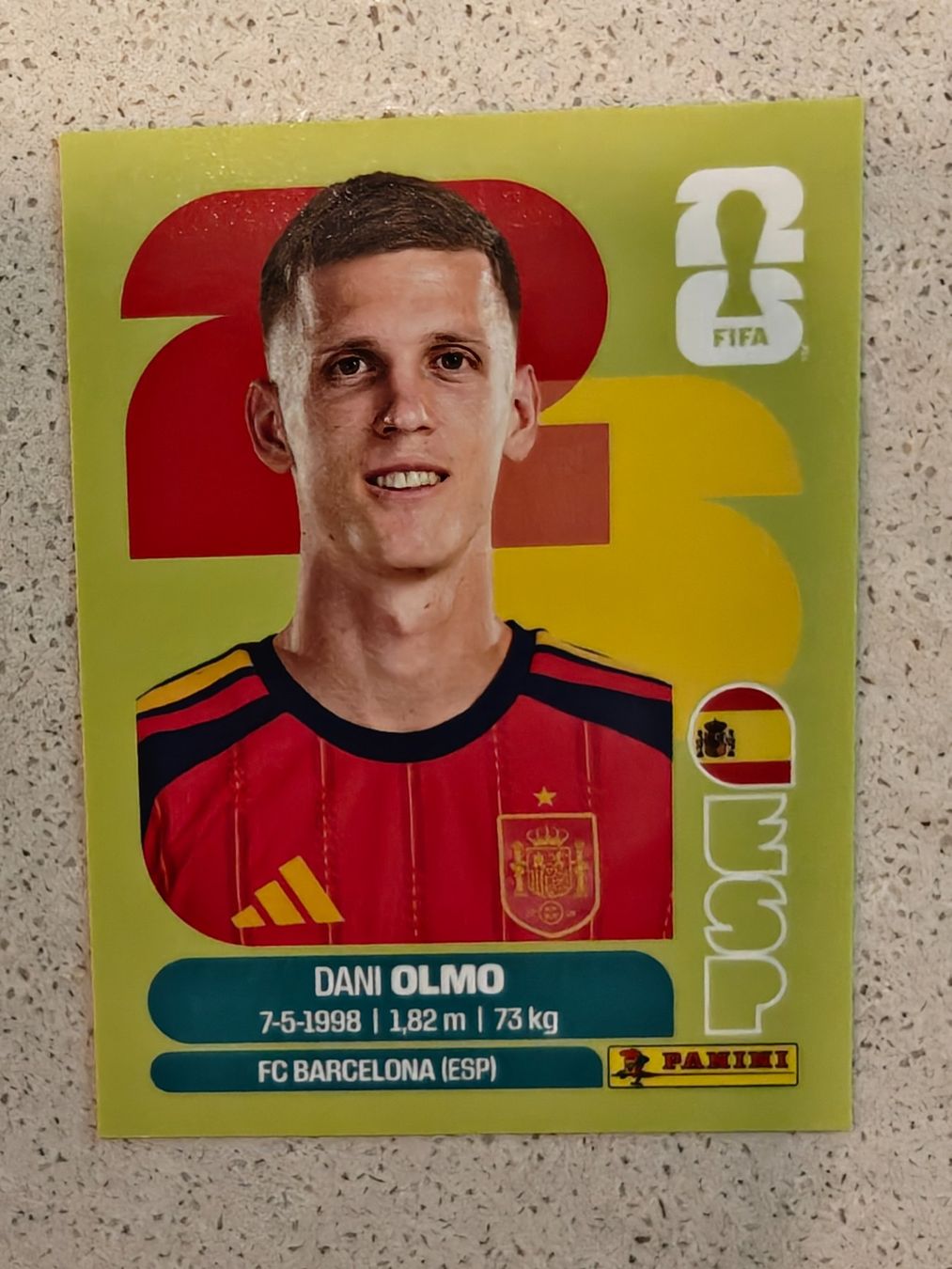 Panini Carte collezionabili: Panini Sticker WM 2026: Dani Olmo ESP 16 – Nuovo (secondo la descrizione) da Zofingen venduto da Mak2