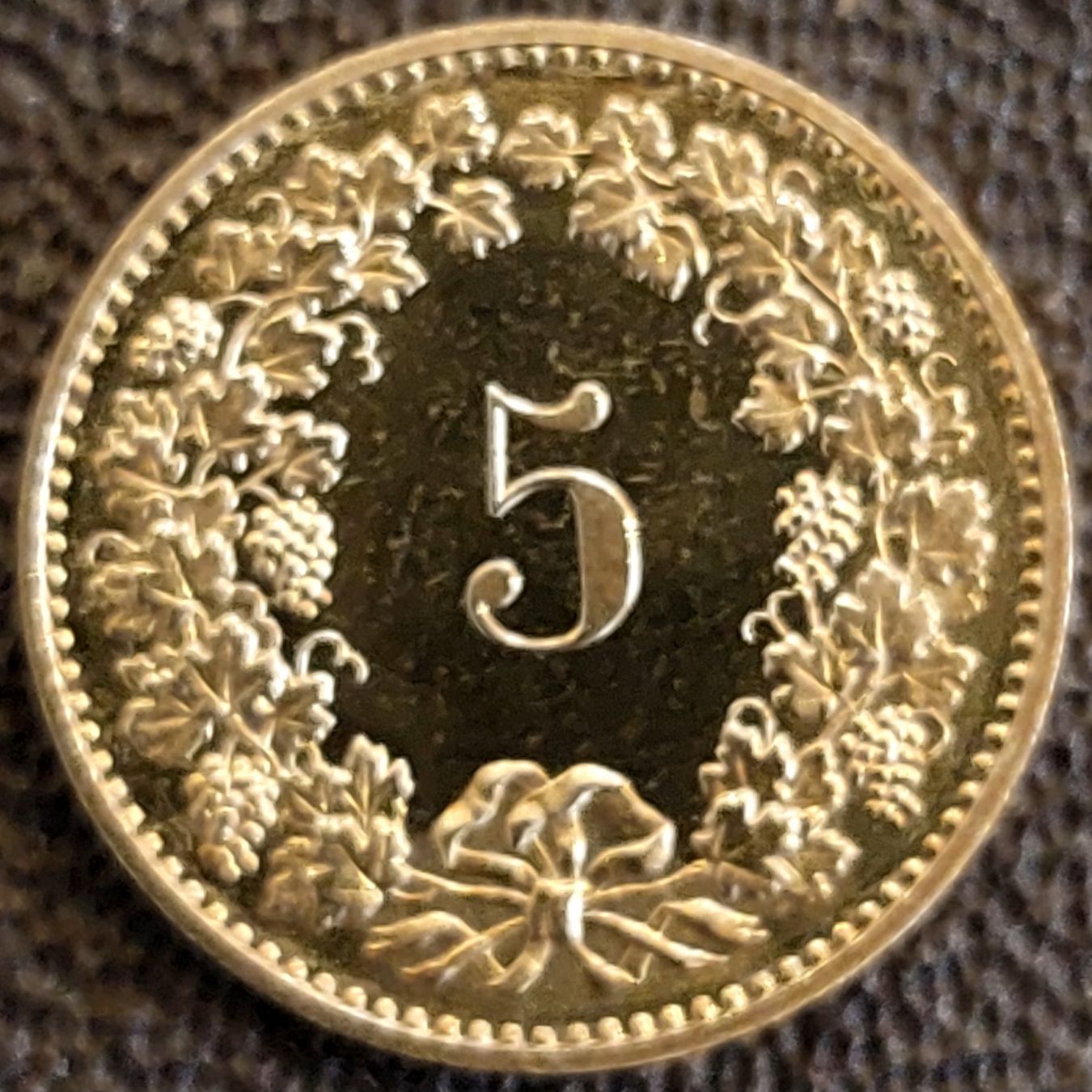 Tutti le monete: 5 Rappen 1984 stgl. / aus Münzsatz – Nuovo (secondo la descrizione) da Arch venduto da coinsandmore 1