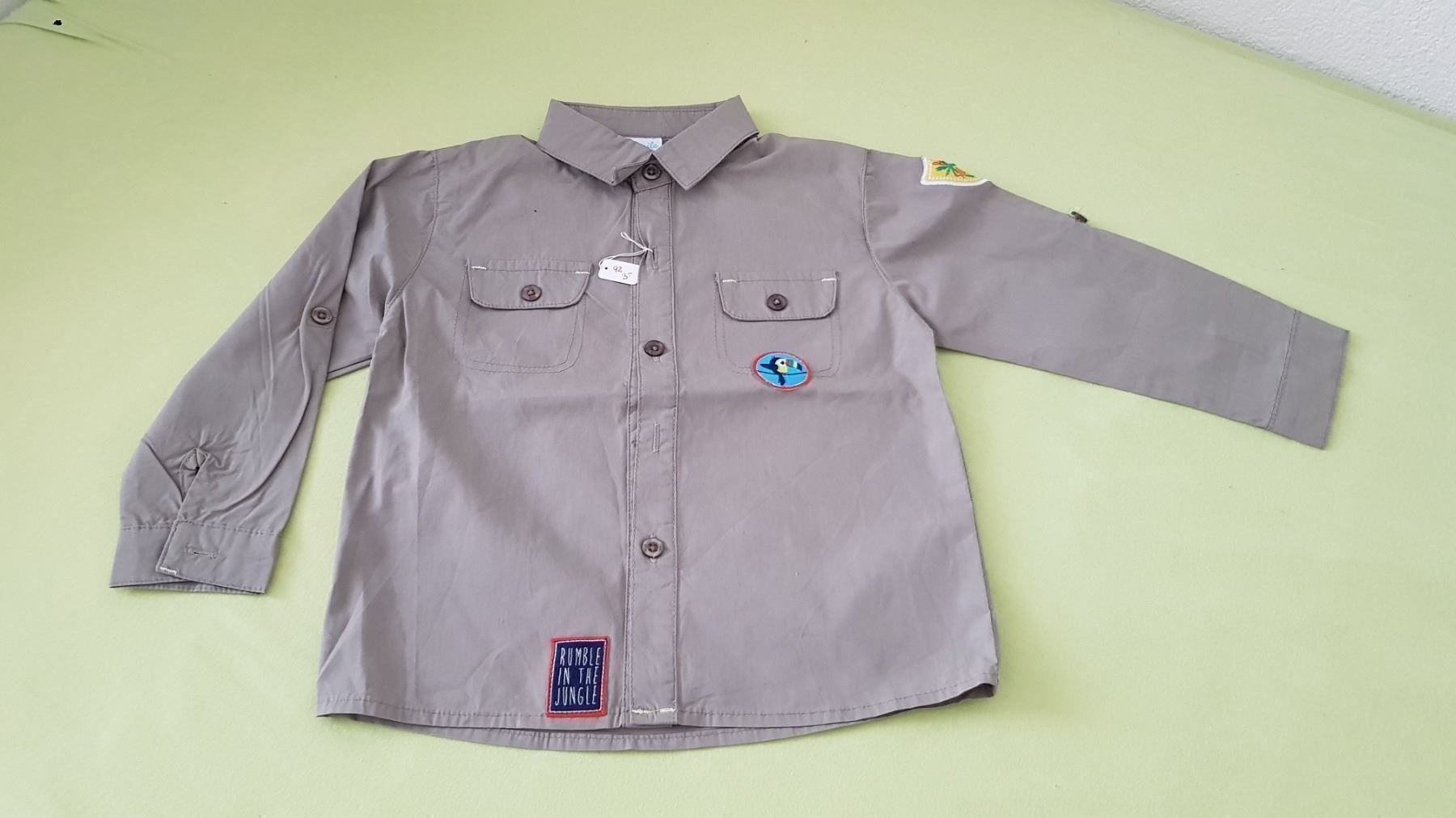 Camicie, T-shirt & Polo: Schönes Knaben - Buben - Hemd - Gr. 92 – Usato da Staufen venduto da Fleby84