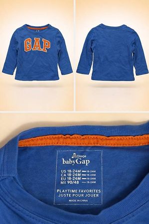 Baby kleider bundle Gap oberteil und C und A shorts