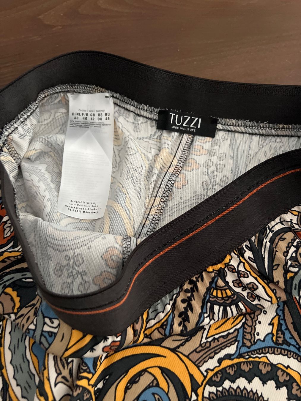 Gonne: Rock Tuzzi Paisley Gr. 38 - Viskose – Usato da Ebmatingen venduto da Mistelu 2