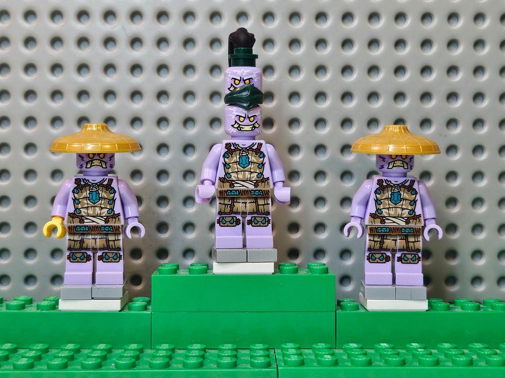 3 Lego-Minifiguren der Serie Ninjago mit PoulErik, Rumble .. (Gebraucht ...