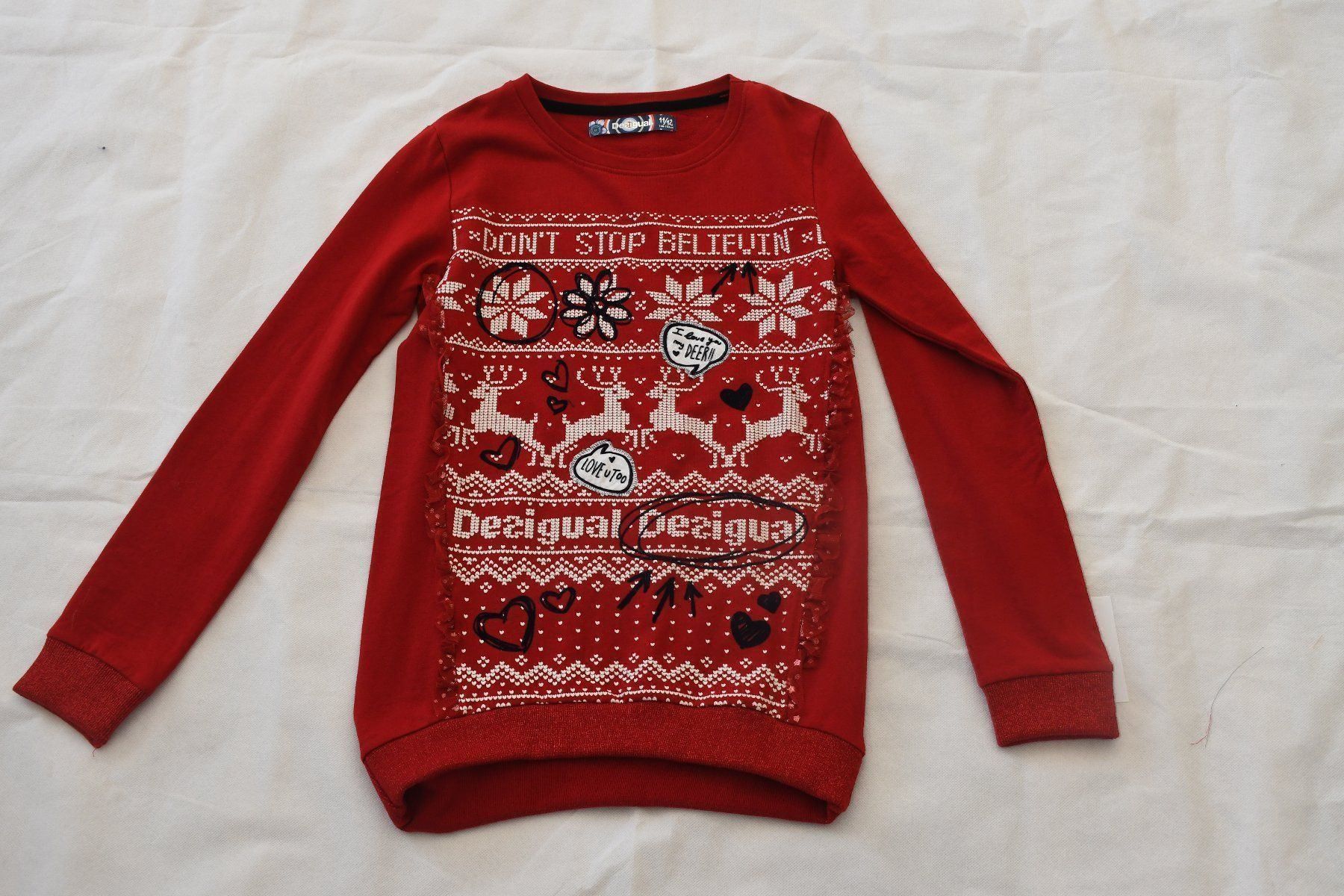 Maglioni & Felpe: neu Pullover von Desigual gr. 140 – Nuovo e nell'imballaggio originale da Nuglar venduto da Korsika2