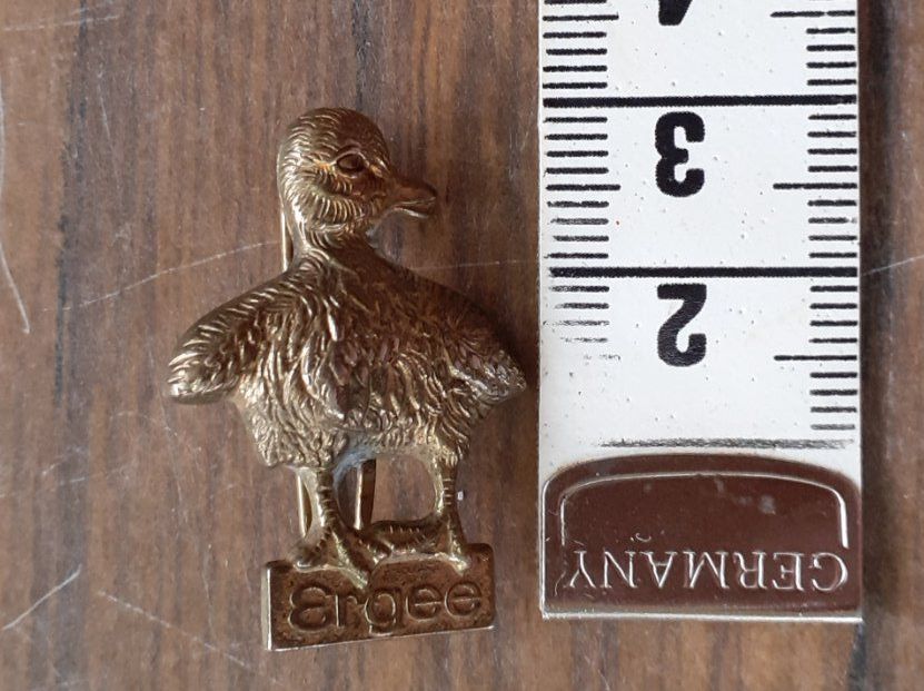Spille & Fermagli: Brosche Vintage Ente Strass – Usato da Mörschwil venduto da wunderkiste44 3