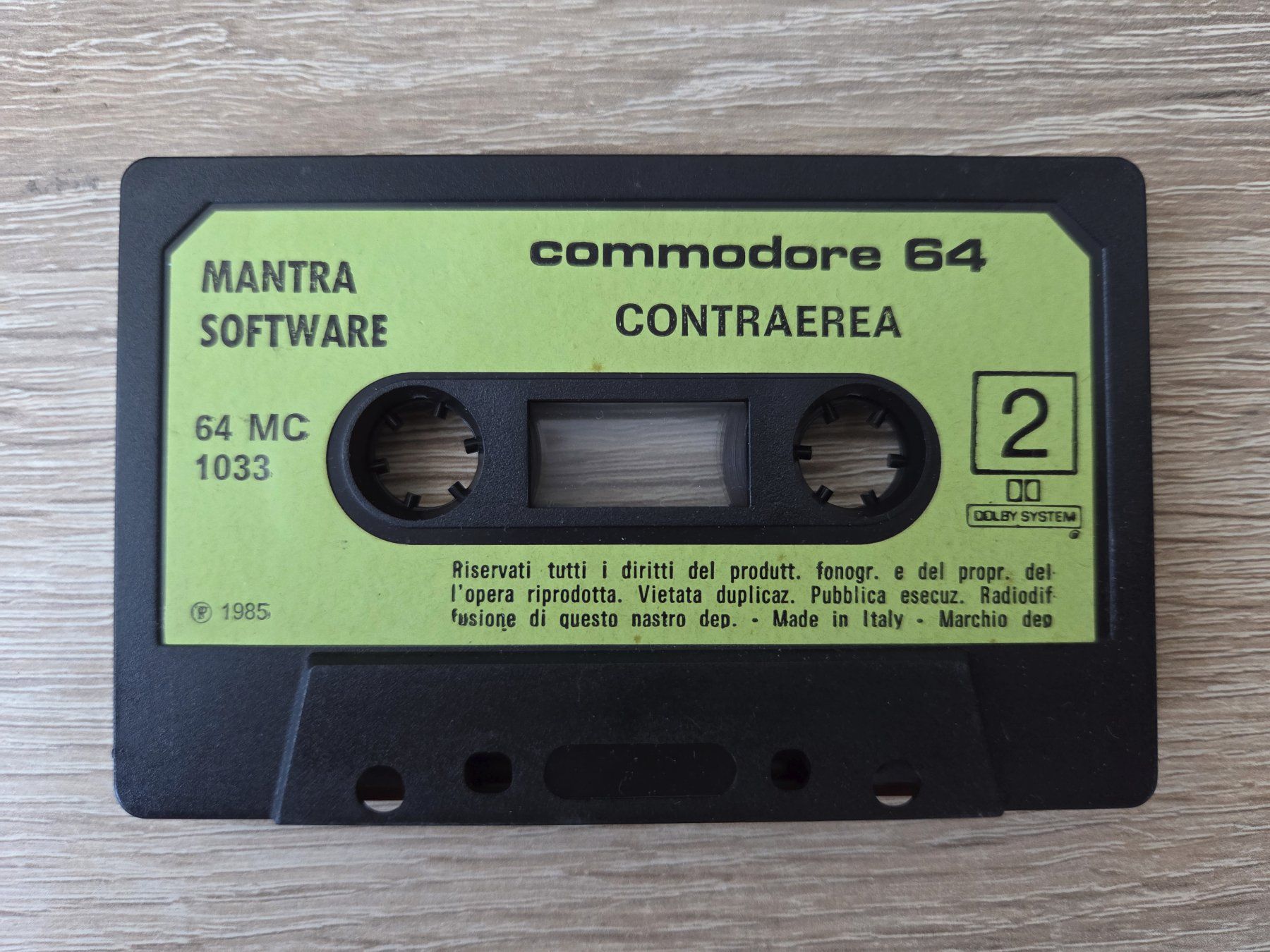Giochi: Grand Prix + Contraerea - Commodore 64 - C64 - Rare – Usato da Carouge GE venduto da Franllo 1