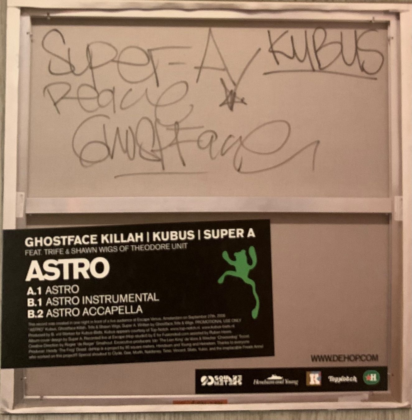 Schallplatten: GHOSTFACE KILLAH/KUBUS & SUPER A - Astro Maxi Lp 2011 – Gebraucht aus Mühlethal von superfast78 1