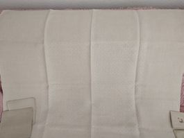 Tischdecke mit vielen Servietten, Leinen, antik