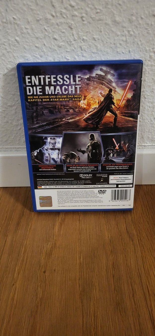 Sony Spiele: PS2 - Star Wars The Force Unleashed – Gebraucht aus Münsingen von Heroism2010 1