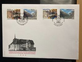Schweiz 1999 FDC Gemeinschaftsausgabe Russland