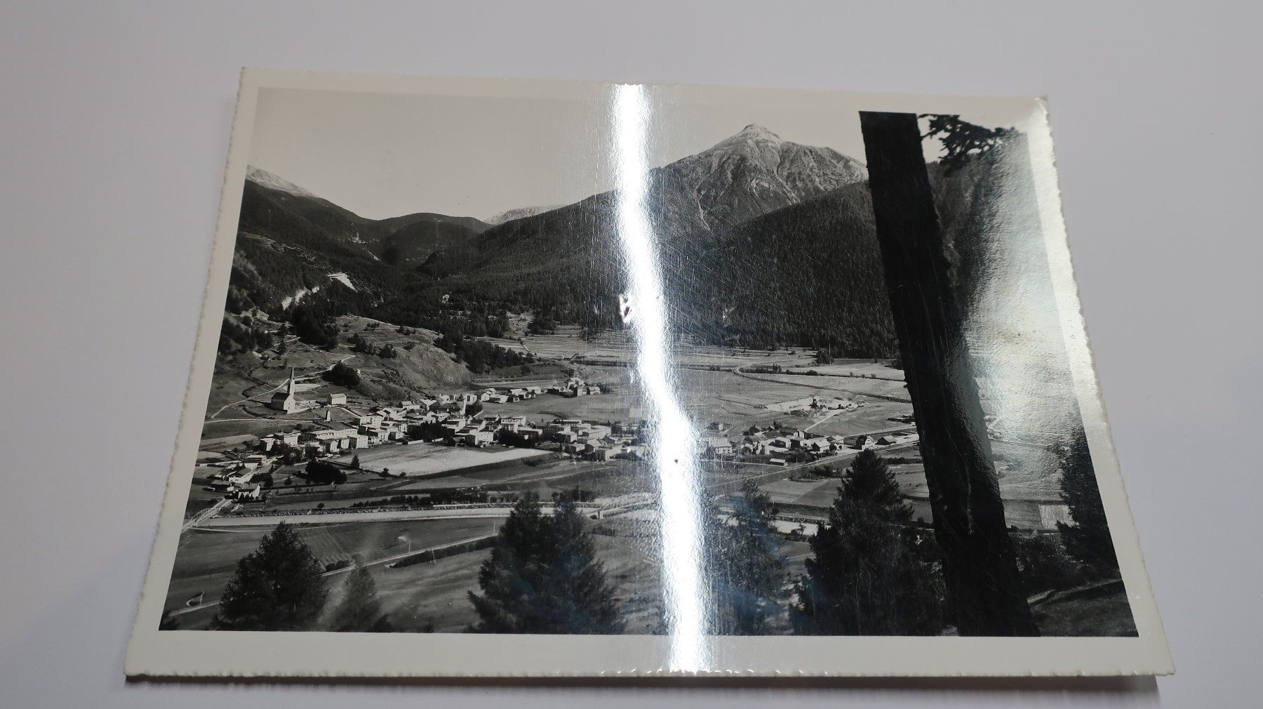 Cartoline postali: Zernez mit Piz Terza Schw.  1963 – Usato da Cormoret venduto da Pascalll2001 1