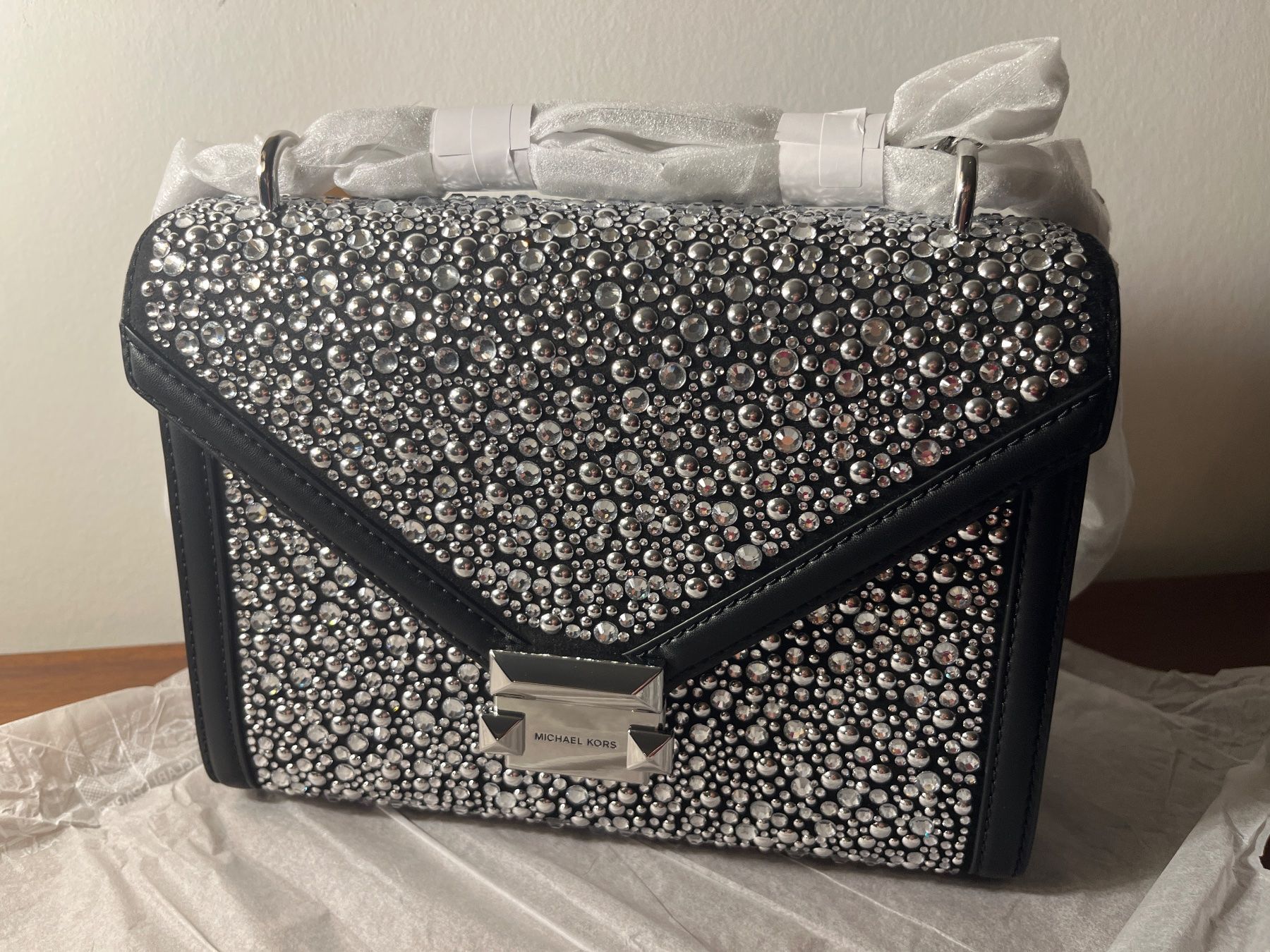 Michael Kors Borse da donna: Michael Kors - Whitney Medium Embellished Shoulder Bag – Nuovo e nell'imballaggio originale da Luzern venduto da Jiggy_8898 3