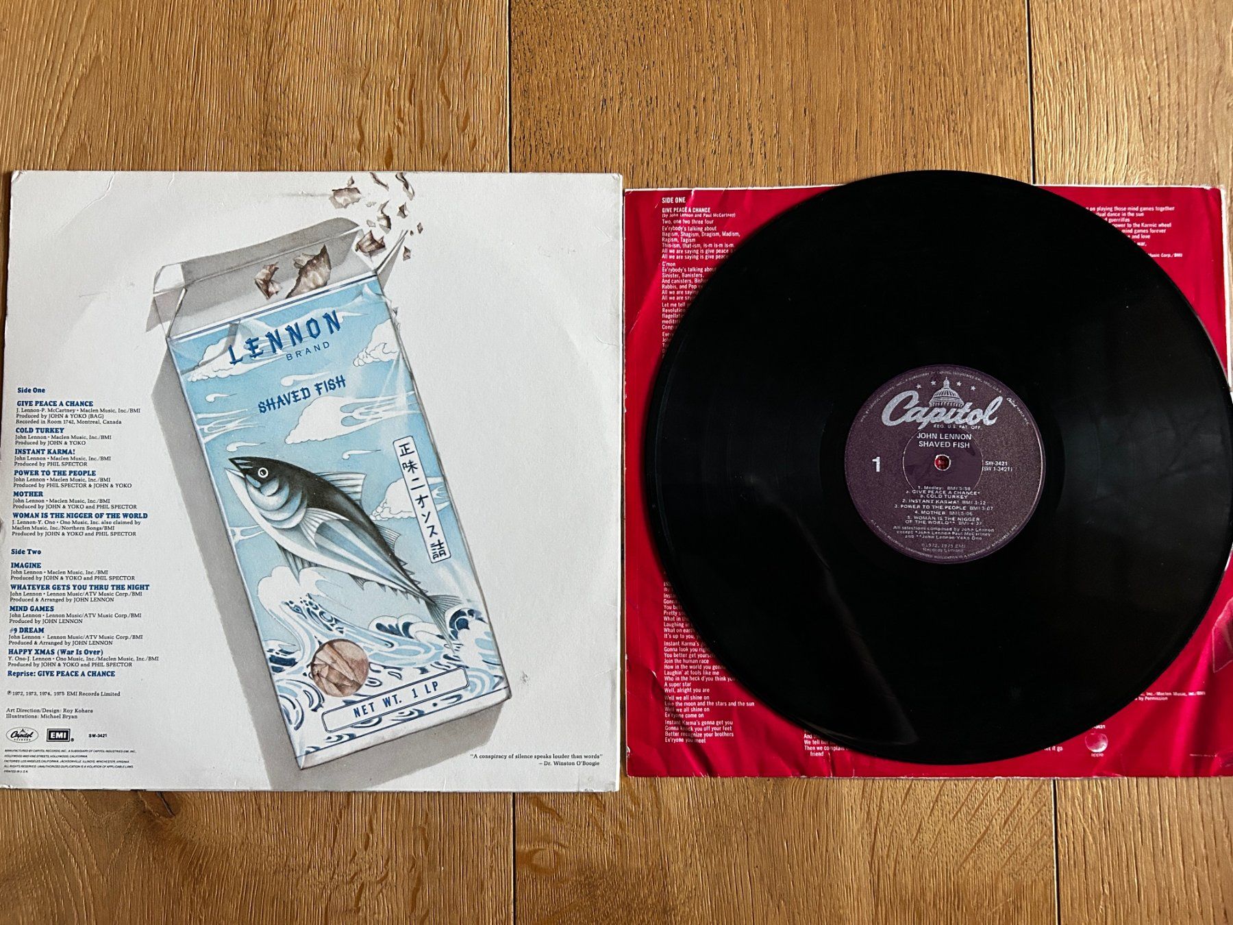Autogramme: Autogramm John Lennon auf LP Shaved Fish, selten – Gebraucht aus Steinach von Jaguare1961 3