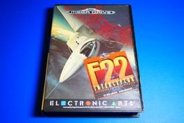 F22 Interceptor Advanced Tactical Fighter - Sega Mega Drive