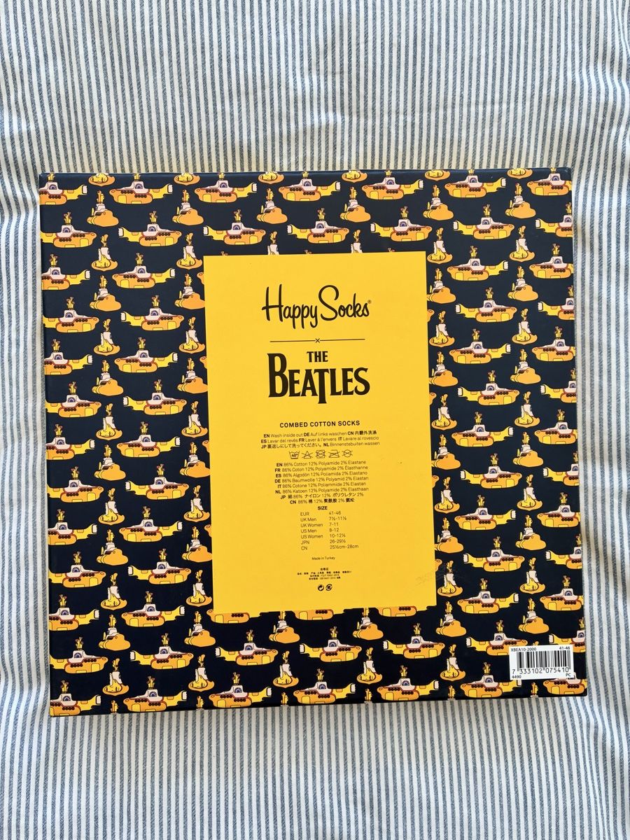 Happy Socks Calze: Happy Socks Beatles limited Edition Boxset – Nuovo (secondo la descrizione) da Basel venduto da holunder76 2