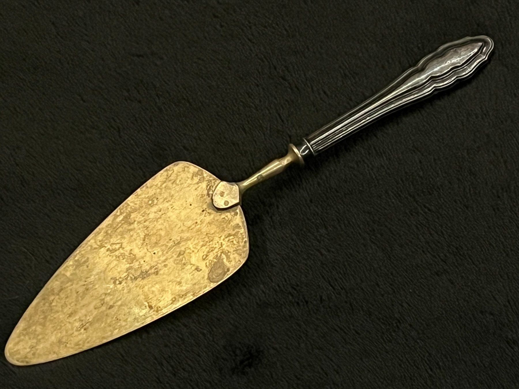 Set di posate: Tortenheber Silber 800 – Usato da Bettwiesen venduto da wicking27 1