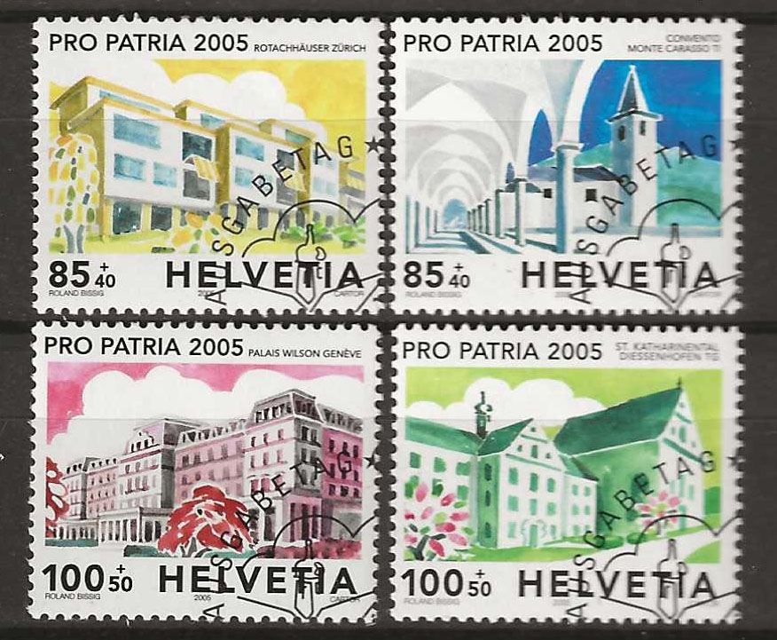 Tutti i francobolli: PP2005 - Pro Patria 2005 1er jour – Usato da Trélex venduto da Phil_Albert