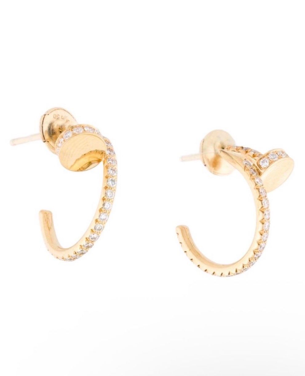 Ohrringe & -stecker: Hoop Gold Earrings – Gebraucht aus Horgen von len_qjz9