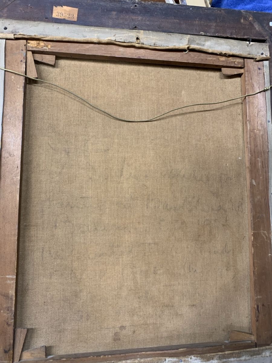 Gemälde: Portrait mit Monogramm 19. Jh  – Gebraucht aus Wolfhalden von SecondAntique 5
