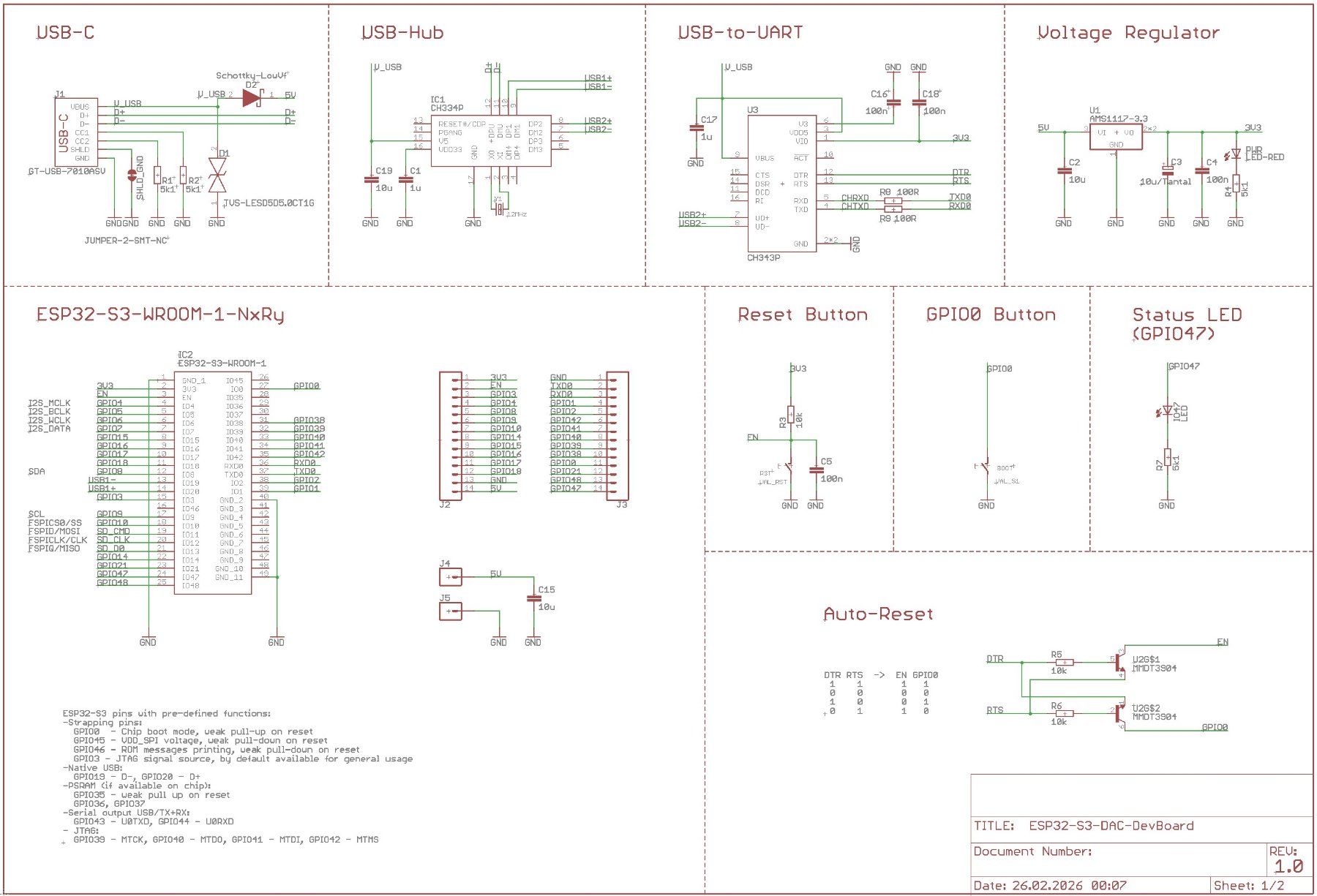 Musikinstrumente: YB-ESP32-S3-DAC mit uSD, TLV320 Stereo Audio DAC, PSRAM – Neu und originalverpackt aus Sursee von allduino 5