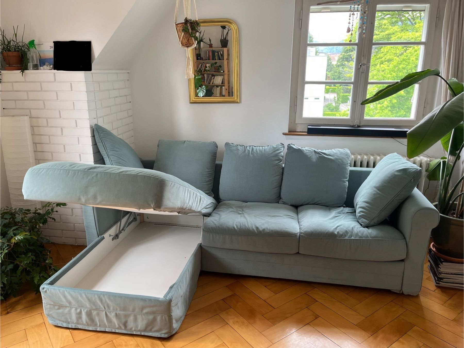 Sofas: Sofa türkis – D'occasion à Kriens par Hortulus_ 1