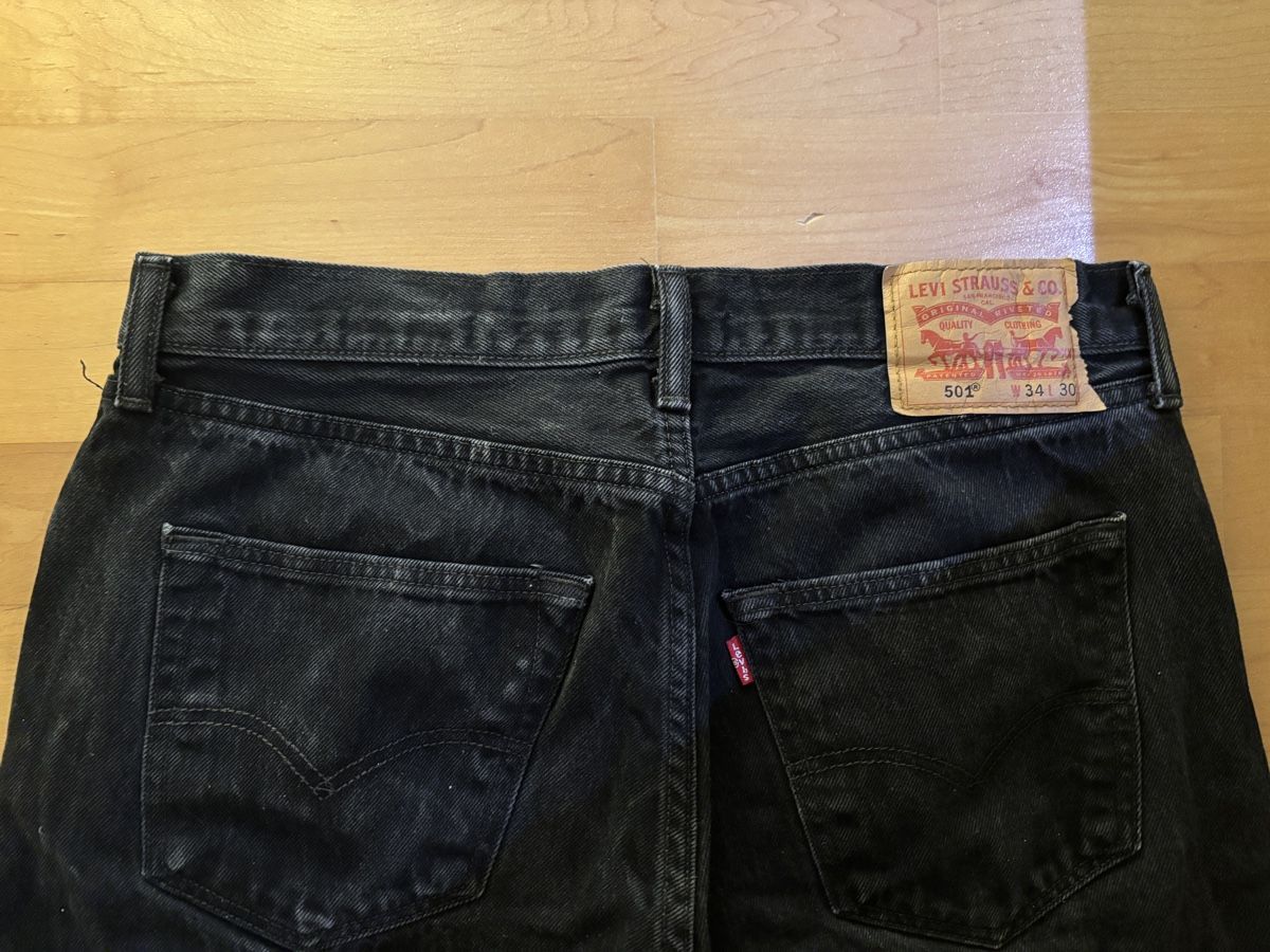 Levi's Jeans: Levi‘s Hose Schwarz W34 L30 – Usato da Belp venduto da d2k_7p5j 3