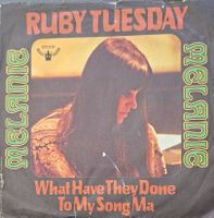 Vinyl-Single Melanie - Ruby Tuesday