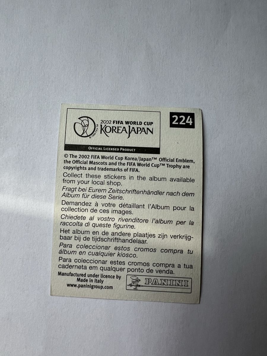 Panini Sammelbilder & Trading cards: Panini WM02 Bild – Gebraucht aus Willisau von Neiro77 1