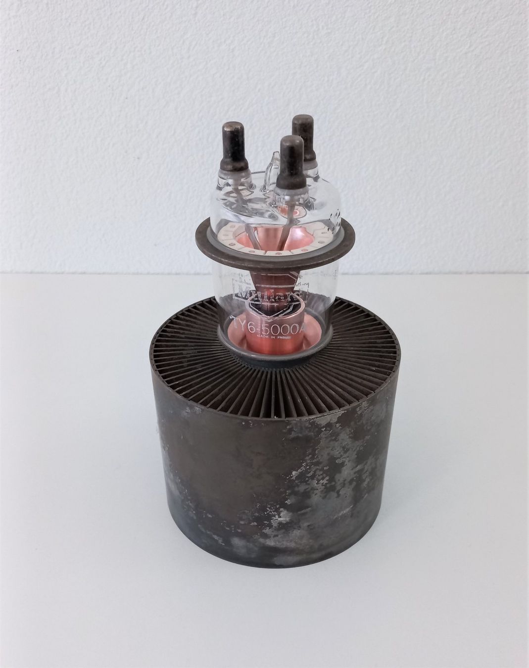 Radio: Senderöhre Mullard TY 6 - 5000A V.H.F. Power Triode, 1958 – Usato da Bévilard venduto da Orscha