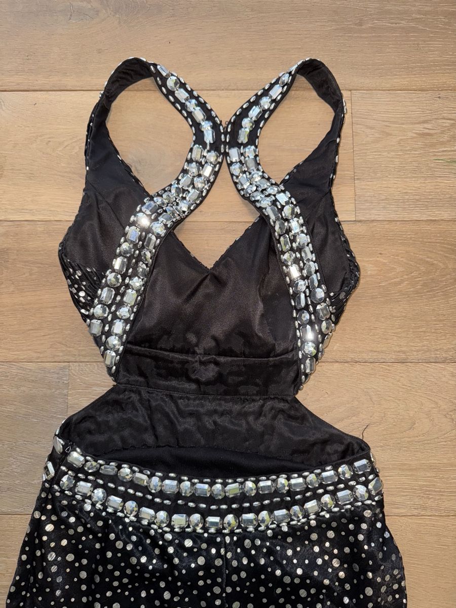 Kleider: Schwarzes Abendkleid mit Strass, Grösse S, neuwertig – Gebraucht aus Altdorf UR von Lilelo82 2