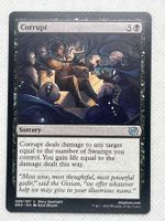 MTG Magic the Gathering: Corrupt - Seltene Karte!